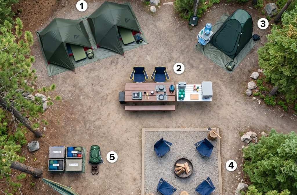 Setting Up a Campsite for a Better Outdoor Stay